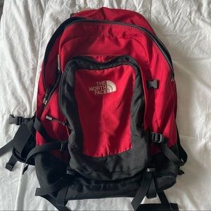 North Face Hot Shot Red Backpack